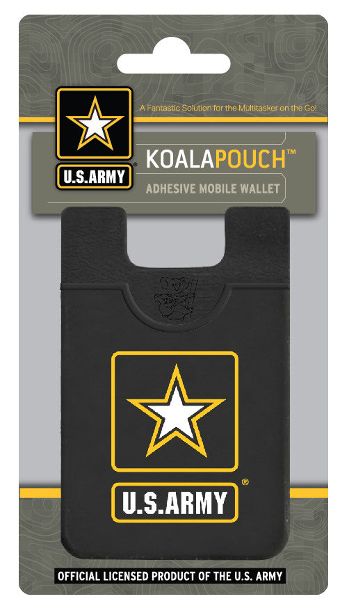 Army Koala Pouch Adhesive Mobile Wallet –